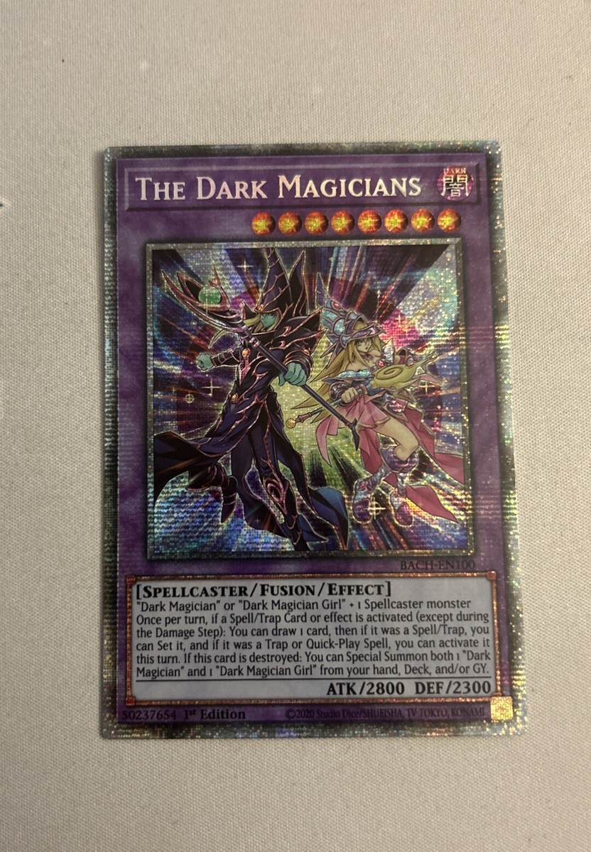 遊戯王OCG デュエルモンスターズ The Dark Magicians BACH-EN100 The Dark Magicians (Starlight Rare) BACH-EN100 Battle of