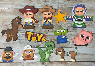 Toy Story Woody Buzz Jessie and friends paper piecing premade