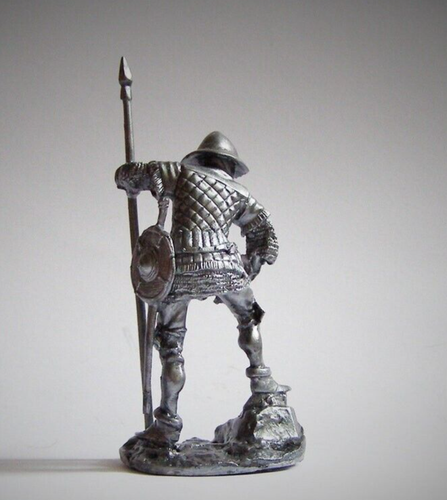 Tin Soldiers Action Figurines European Knight 15 Century 54 mm. Unpainted - Picture 2 of 5