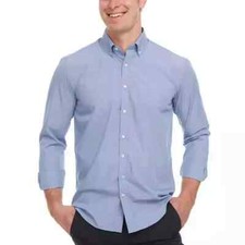 Chaps Men's Regular Fit Button-Down Dress Shirt | E52