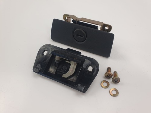 Original BMW E28 Glove Box Lock Cylinder Latch Handle Assembly 51161853002 USEDN - Picture 3 of 5