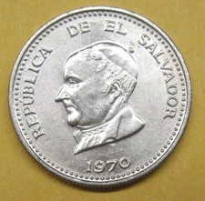 1970 El Salvador 50 Centavos Take a Look