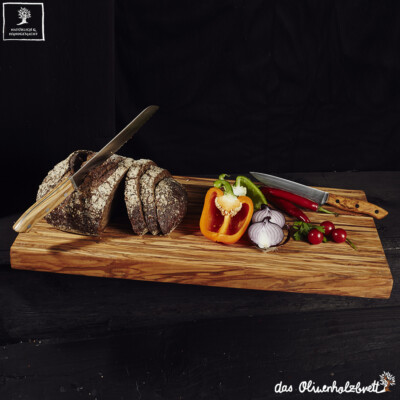 Planche à découper bois avec rigole 37,7x27,7cm - ARCOS - A l'unité