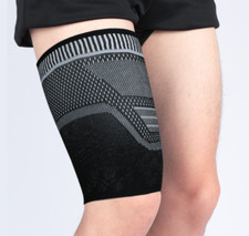 New Outdoor Leg Thigh Protector Sports Running Knitted Compression for Men Women
