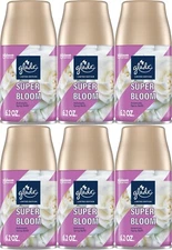 Glade Super Bloom Automatic Spray Refill Air Freshener For Home  pack,6