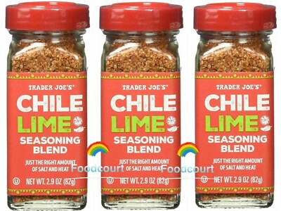 Bottles Trader Joe's Chile Lime Seasoning Blend Spice oz Each Bottle 