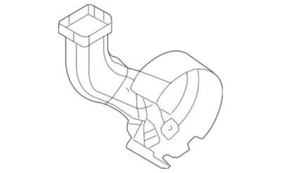 Genuine Ford Mercury 2006-2009 Fusion Milan Alternator Air Duct 6E5Z-10C392-AA