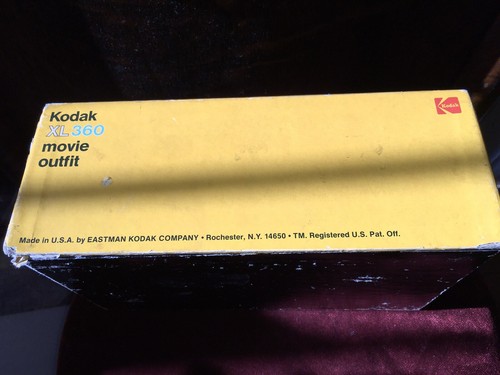 KODAK XL360 Movie Camera Untested 8mm super In Original Box - Picture 3 of 16
