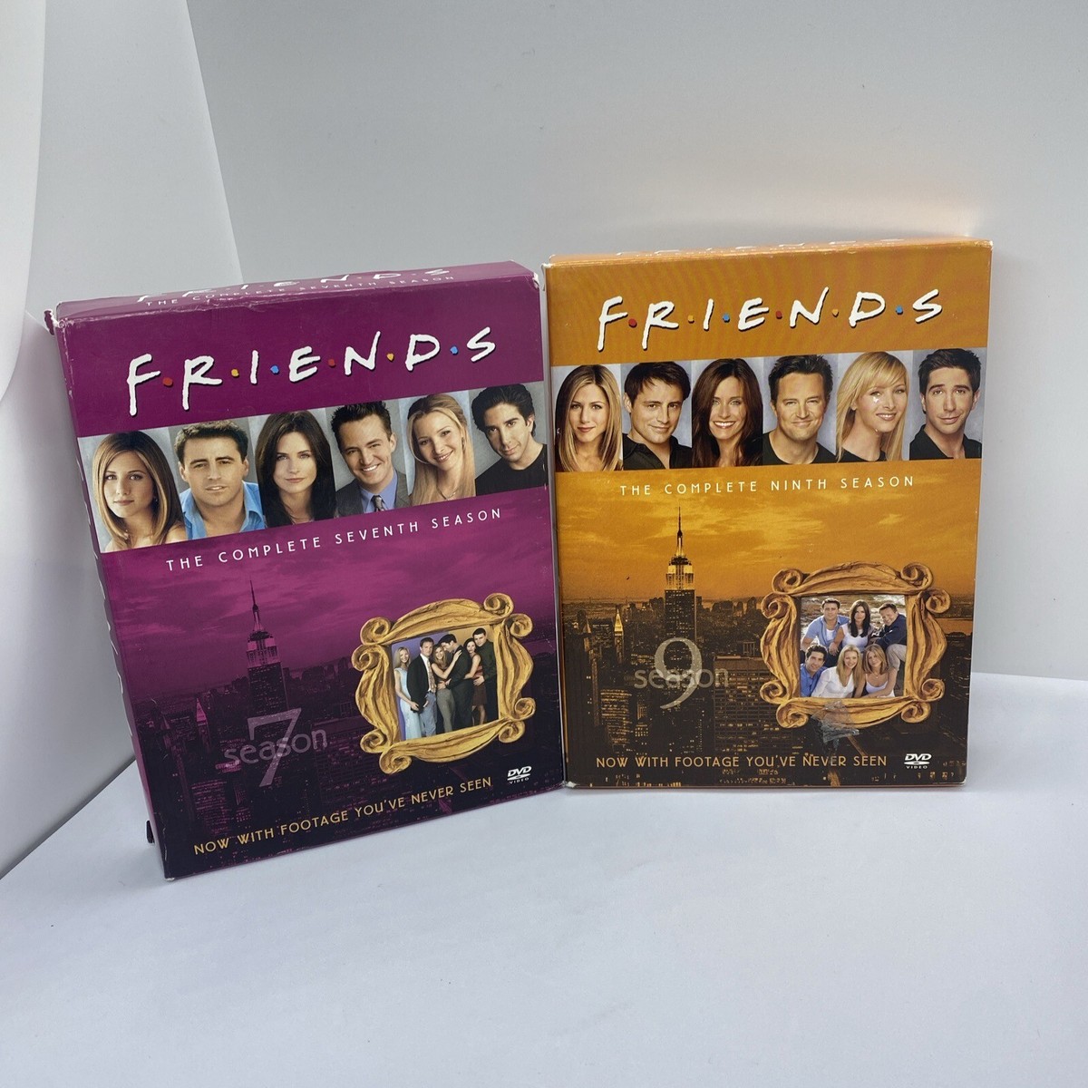 Friends TV DVD Complete Season's 2, 4, 5, 6, 7 and 10 Box Set. No