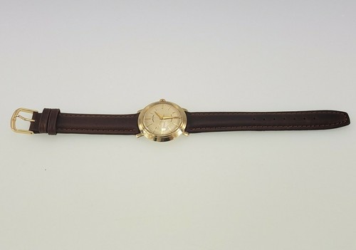 Hamilton Automatic Men's Watch 14K Solid Gold Wristwatch Gents Men Swiss Running - Picture 2 of 10