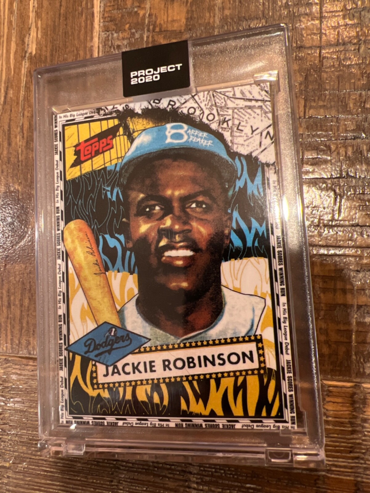 2020 Topps Project 2020 - 1952 Topps Tyson Beck #140 Jackie Robinson