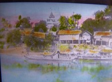 Magic Lantern Slide - Travels Through India (code B1a)  please scroll down