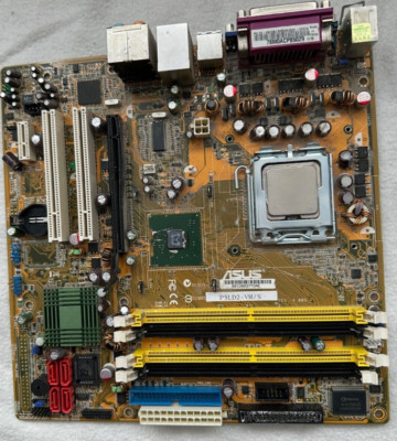 Asus Mainboard P5LD2-VM/S INTEL CPU SLA3H Gebraucht Bitte lesen !!!!!