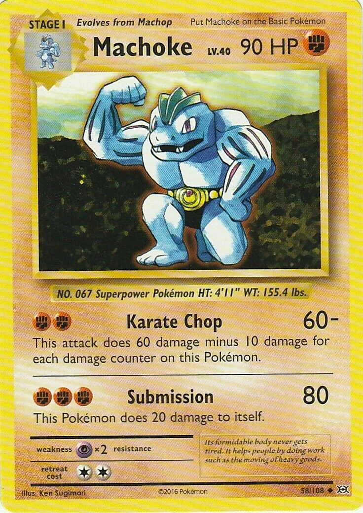 Machoke Pokémon TCG Cards for sale | eBay
