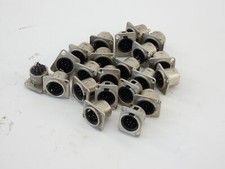 Lot of 22 Neutrik 6-Pin XLR Audio Cable Male Connector