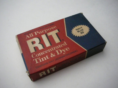 Vintage Rit Box with Dye Advertising prop | eBay