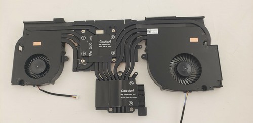 CLEVO X170KM Dual CPU/GPU Heatsink w/ Fans; for RTX 3080/3070/3060; 31-X17KN-101 - 第 1/2 張圖片
