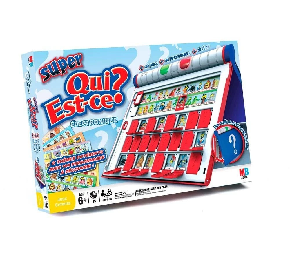 JEUX DE SOCI T Super Qui Est Ce lectronique 2011 ANCIEN HASBRO JEUX N 8