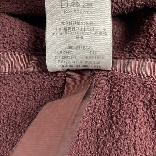 Sudadera con capucha Patagonia Worn Wear de felpa Synchilla® para mujer grande granate 20952 - Imagen 8 de 16