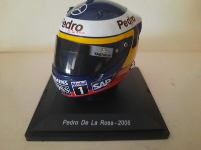 Casco Spark Pedro De La Rosa F1 McLaren Mercedes 2006 1/5
