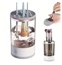 USB Plug Portable Electric Makeup Brush Cleaner with Rubber Makeup Mac