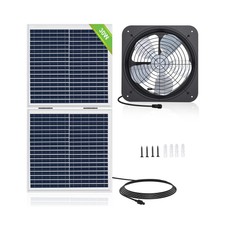 Rand Solar Powered Attic Fan-40 Watt-w Roof Top Ventilator with Thermostat  for sale online | eBay