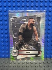 Akam 2025 Topps Chrome WWE #31 Prism Refractor