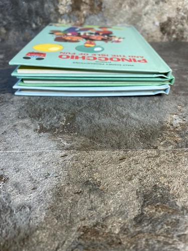 Lot of 3 Disney Wonderful World of Reading books (Hardcover, Vintage) Pinocchio - Bild 10 von 11