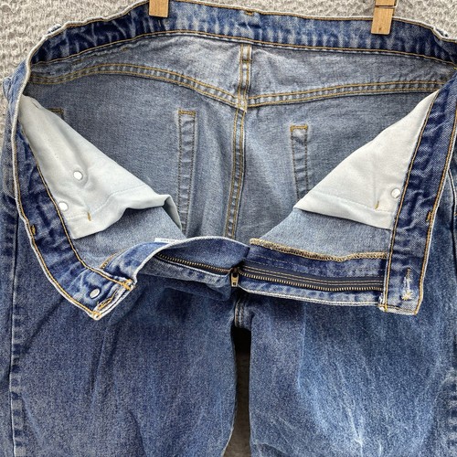 Vintage Polo Jeans Co. Mens 38X29* Blue Baggy Y2k Relaxed Loose Denim 90's Skate - Picture 8 of 14
