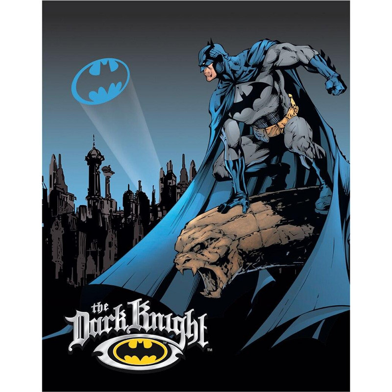 Batman The Dark Knight plaque en métal 30x40 cm pour déco de salon