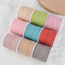 Rope Cord Roll Knit Trim Ribbon Material for Bracelet Necklace Packing Gift DIY