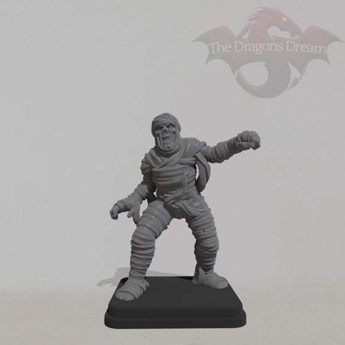 Mummy - Heroquest, Dungeons and Dragons, 5e, Pathfinder - Miniature - Picture 2 of 4