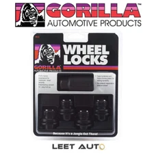 Gorilla Wheel Locks, Black, Toyota/Lexus Factory Style, 12mm x 1.50, 73631TBC