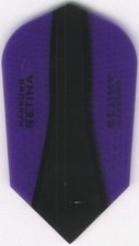 Slim Purple RETINA-X Dart Flights: 3 per set