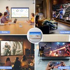 100" Projector Screen with Stand Portable Theater Projection 16:9 4K HD Outdoor — photo 8