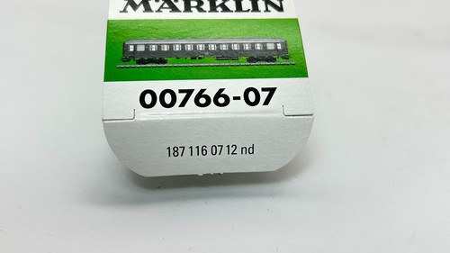Märklin H0 00766-07 vagón de tren D 2. Clase DSB TIN PLATE #FLE1# - Imagen 11 de 16