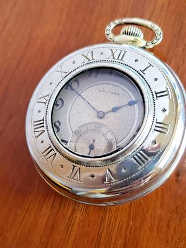WALTHAM 12 SZ OUTER DEMI HUNTER CASE SERVICED AMAZING FIND! 1924
