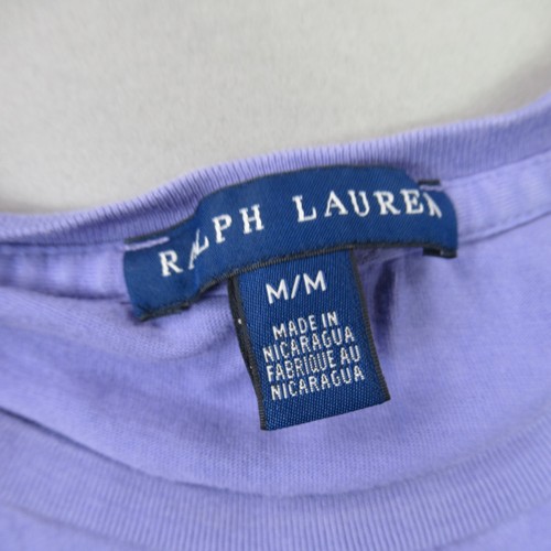 Ralph Laure Shirt Boys Medium Short Sleeve Casual Crew Neck Lightweight Outdoors - Picture 4 of 9
