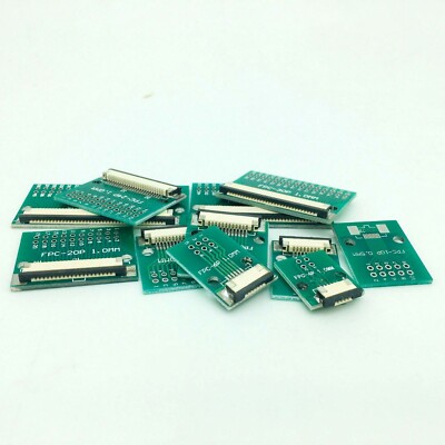 Multiple modelS 1.0mm FFC FPC adapter Flat cable Socket converter breakout board