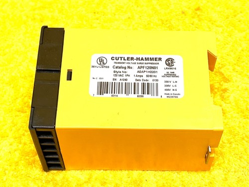 CUTLER HAMMER APF120N01 Automation Powerline Filter TRANSIENT VOLTAGE SURGE SUPP - Picture 4 of 9