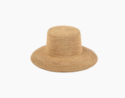 Lack of Color Wide-Brimmed Raffia Straw Sun Beach Bucket Hat  display picture 3