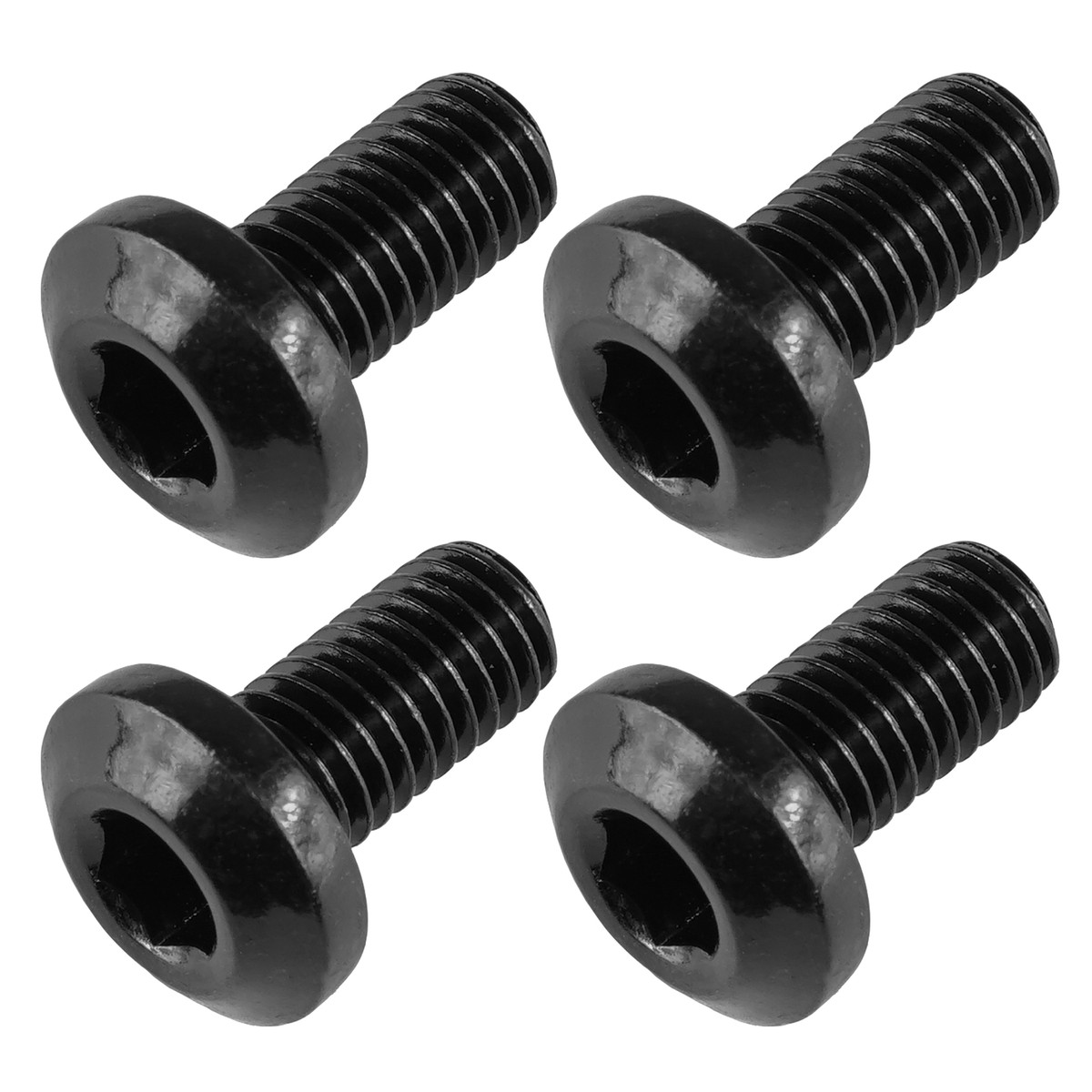 ルルド 4x Brake Disc Hex Socket Button Bolts For Yamaha 90109-081F0-00