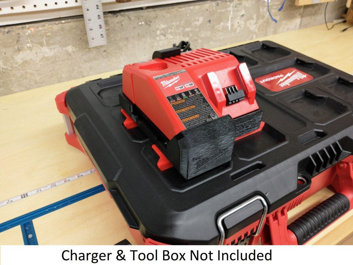 Packout Mount for Milwaukee M12 M18 Charger #48-59-1812,48-59 - Main Image