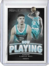 2020-21 Panini Hoops Basketball LaMelo Ball Now Playing RC Insert Hornets ROY