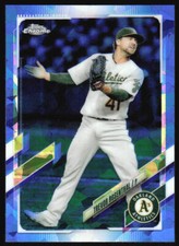 2021 Topps Chrome Update Sapphire Trevor Reosenthal #US238 Athletics
