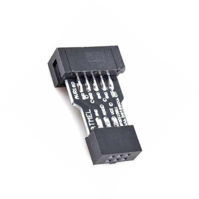 10 PCS 10Pin Convert to 6Pin Adapter Board For ATMEL AVRISP USBASP STK500 
