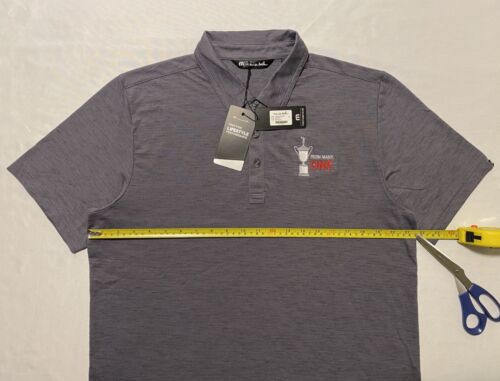 Neu mit Etikett Travis Mathew Auckland Slub von vielen One Cup Logo Herren Golf Polo-Shirt Gr. L - Bild 15 von 17