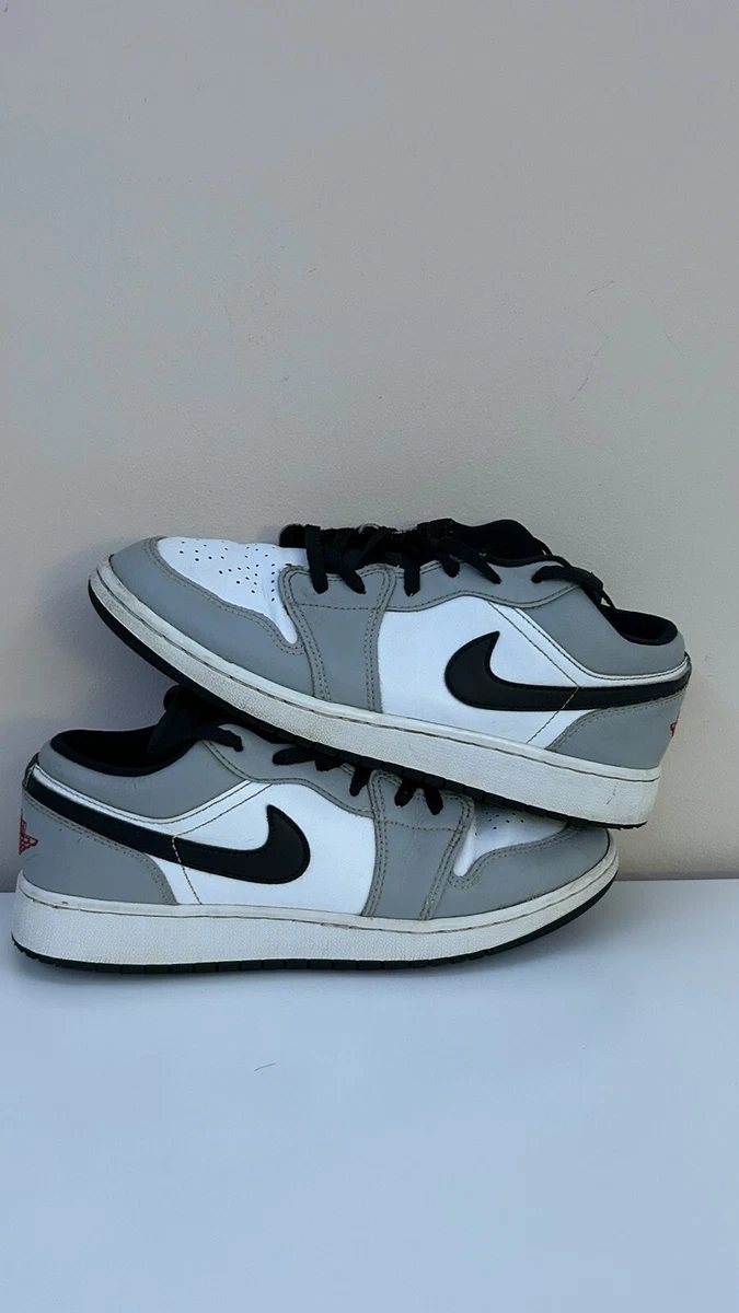 Size 6.5y - Jordan 1 Low Light Smoke Grey 2020 | eBay