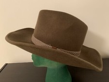 Outback Trading Company Brown Felt Hat Wool 1336 Wide Open Spaces Model