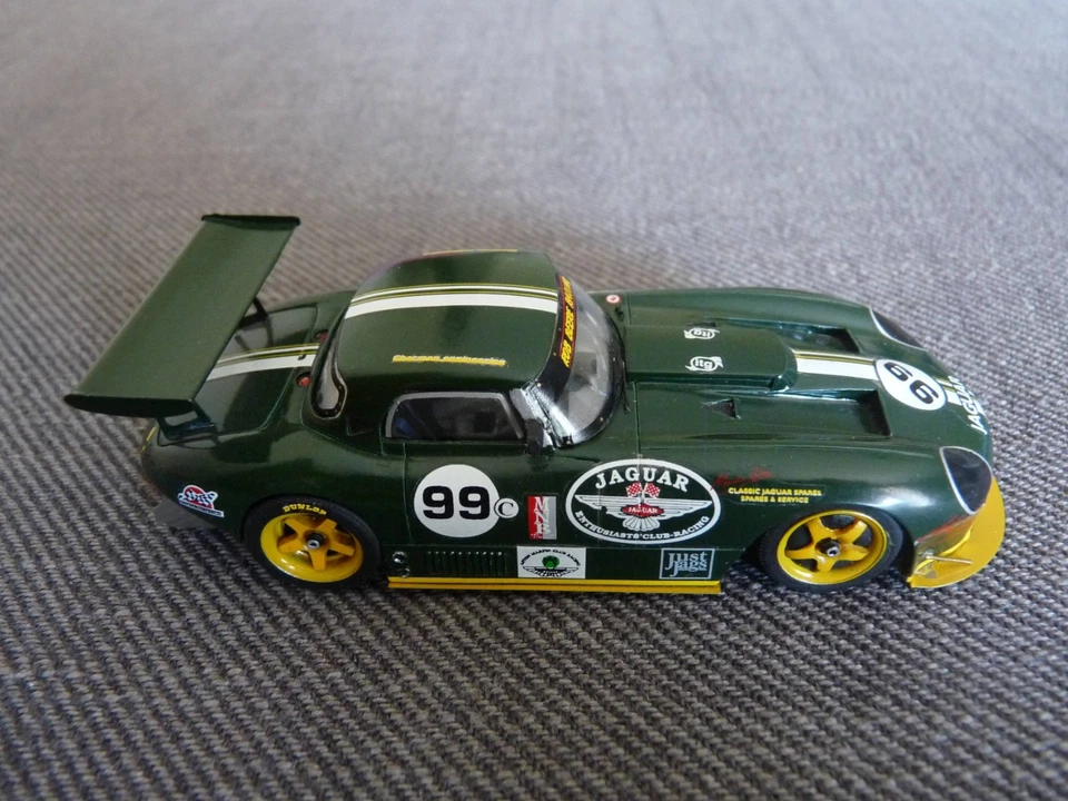 Jaguar Type E BRDC 1998 Hamilton Provence Moulage kit 1/43 Handbuilt Gr.5 RARE - Photo 4/4